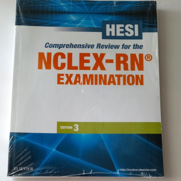 HESI Book Other Hesi Nclexrn Comprehensive Review Edition 3 Poshmark